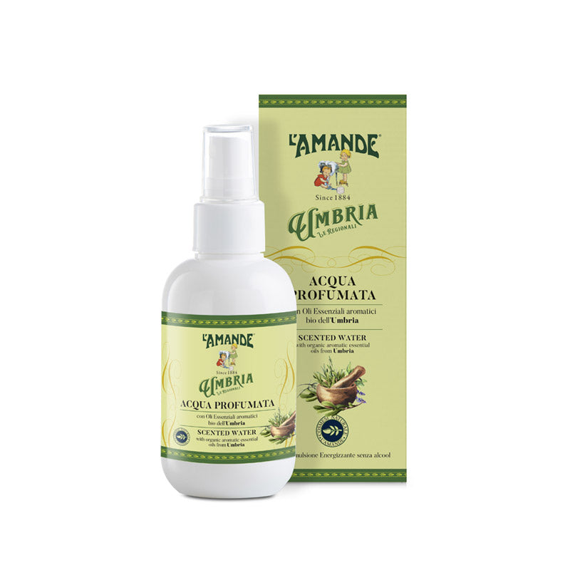 Acqua profumata con Oli Essenziali aromatici Bio dell’Umbria