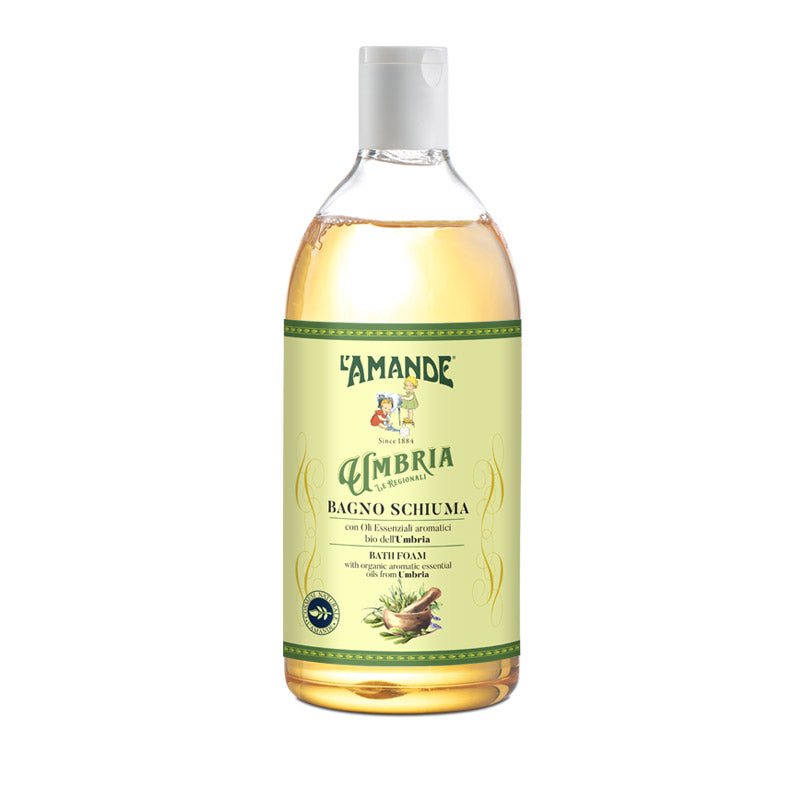 Bagno schiuma con Oli Essenziali aromatici Bio dell’Umbria