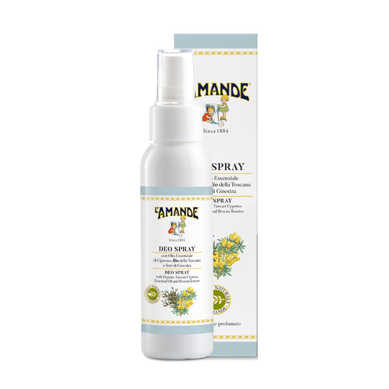 Deo Spray Cipresso Bio della Toscana e fiori di Ginestra