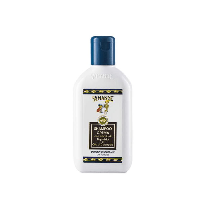 Shampoo crema antiforfora alla liquirizia