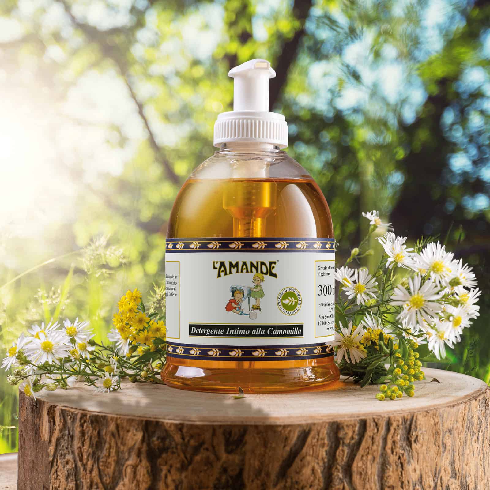 Detergente intimo alla camomilla