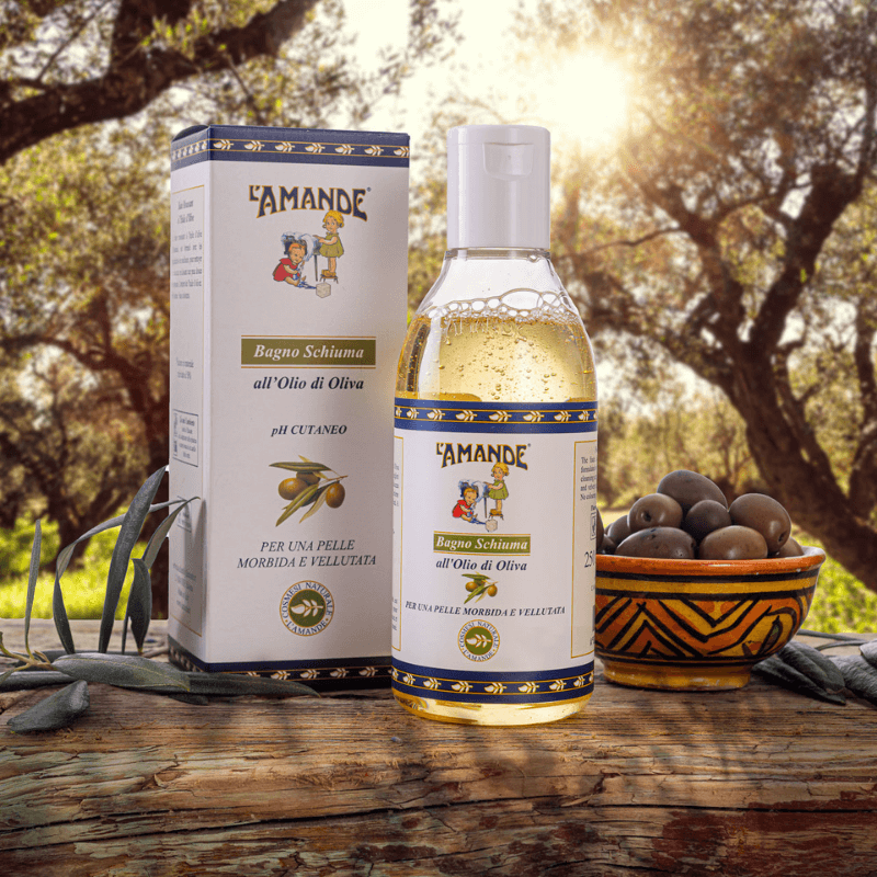 Bagno Schiuma all’Olio di Oliva