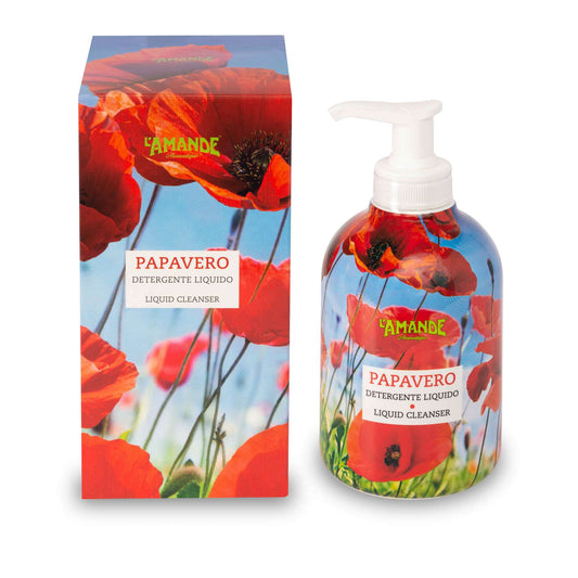 Detergente Liquido mani e corpo Papavero