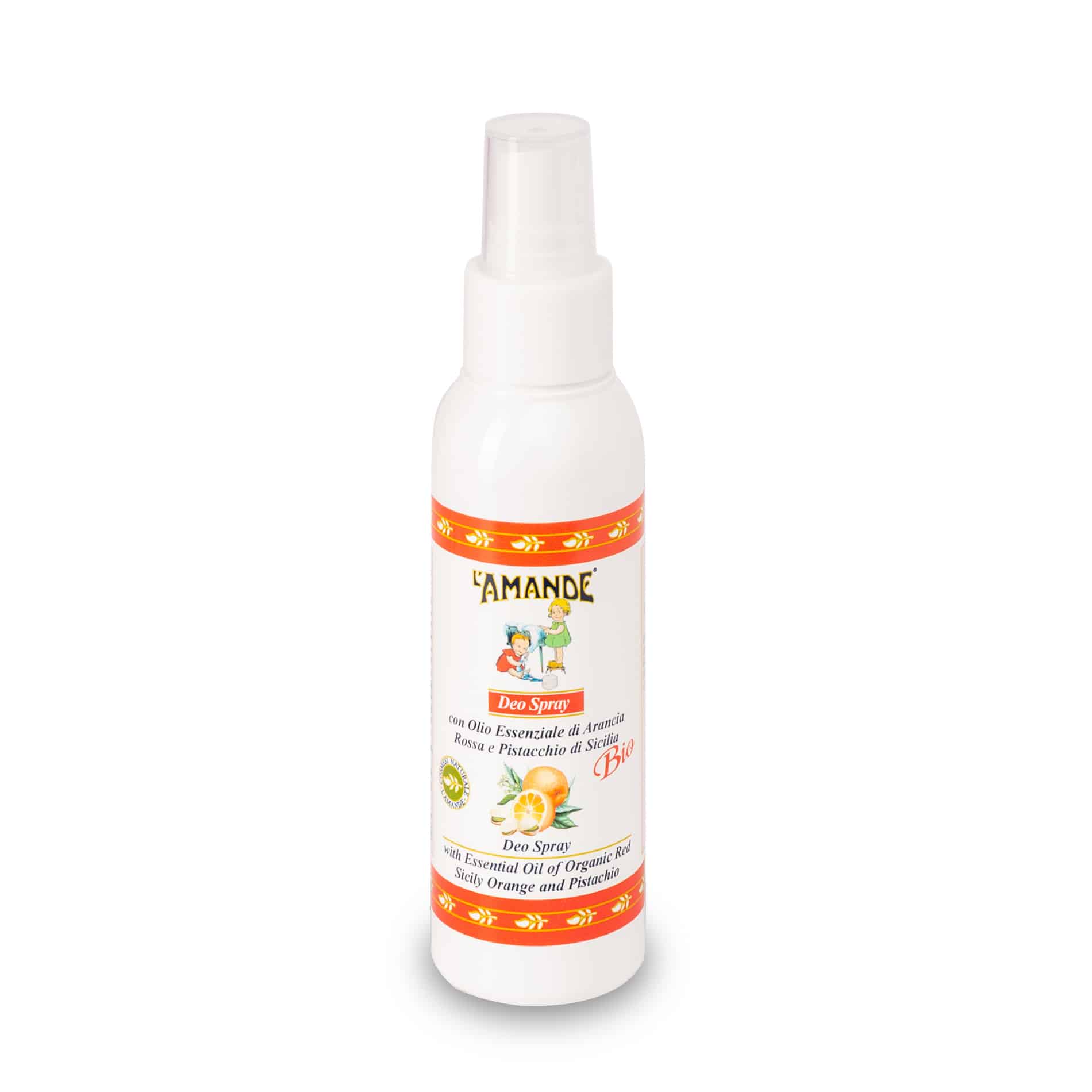 Deo Spray Arancia rossa e Pistacchio di Sicilia