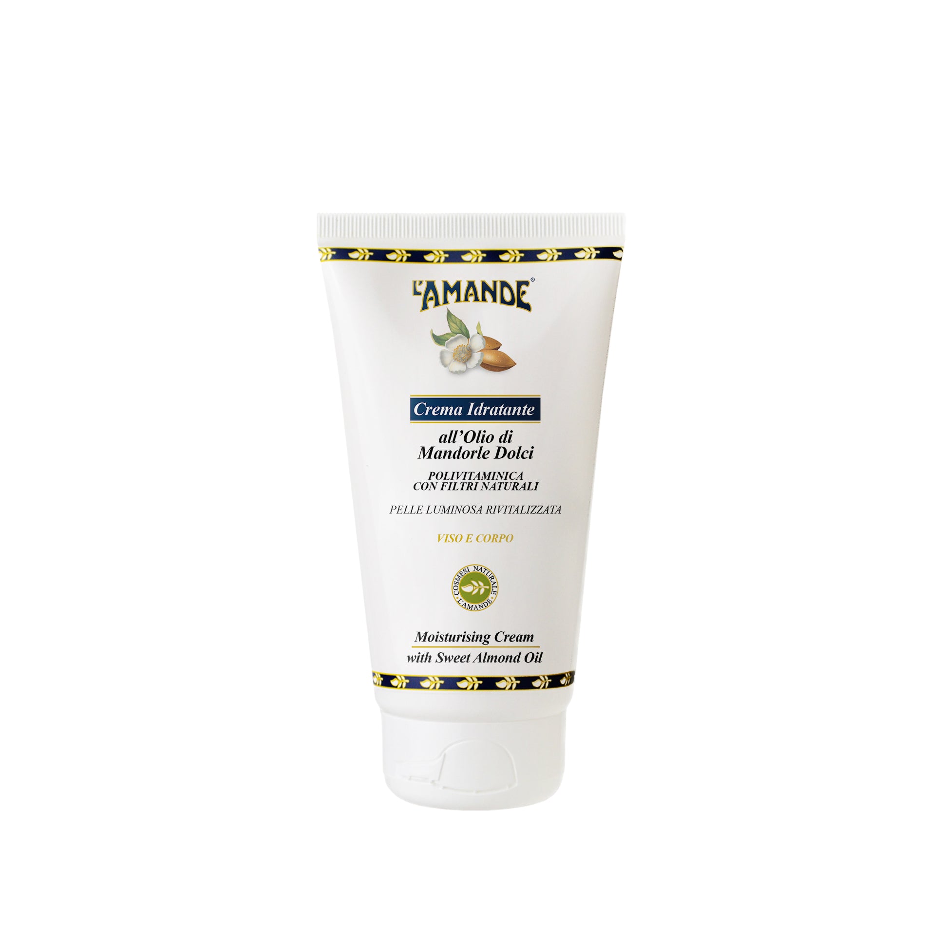 Crema idratante all'olio di mandorle dolci