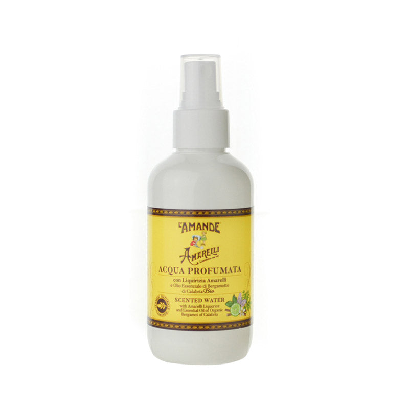 Acqua profumata con Liquirizia Amarelli e Olio Essenziale di Bergamotto di Calabria Bio