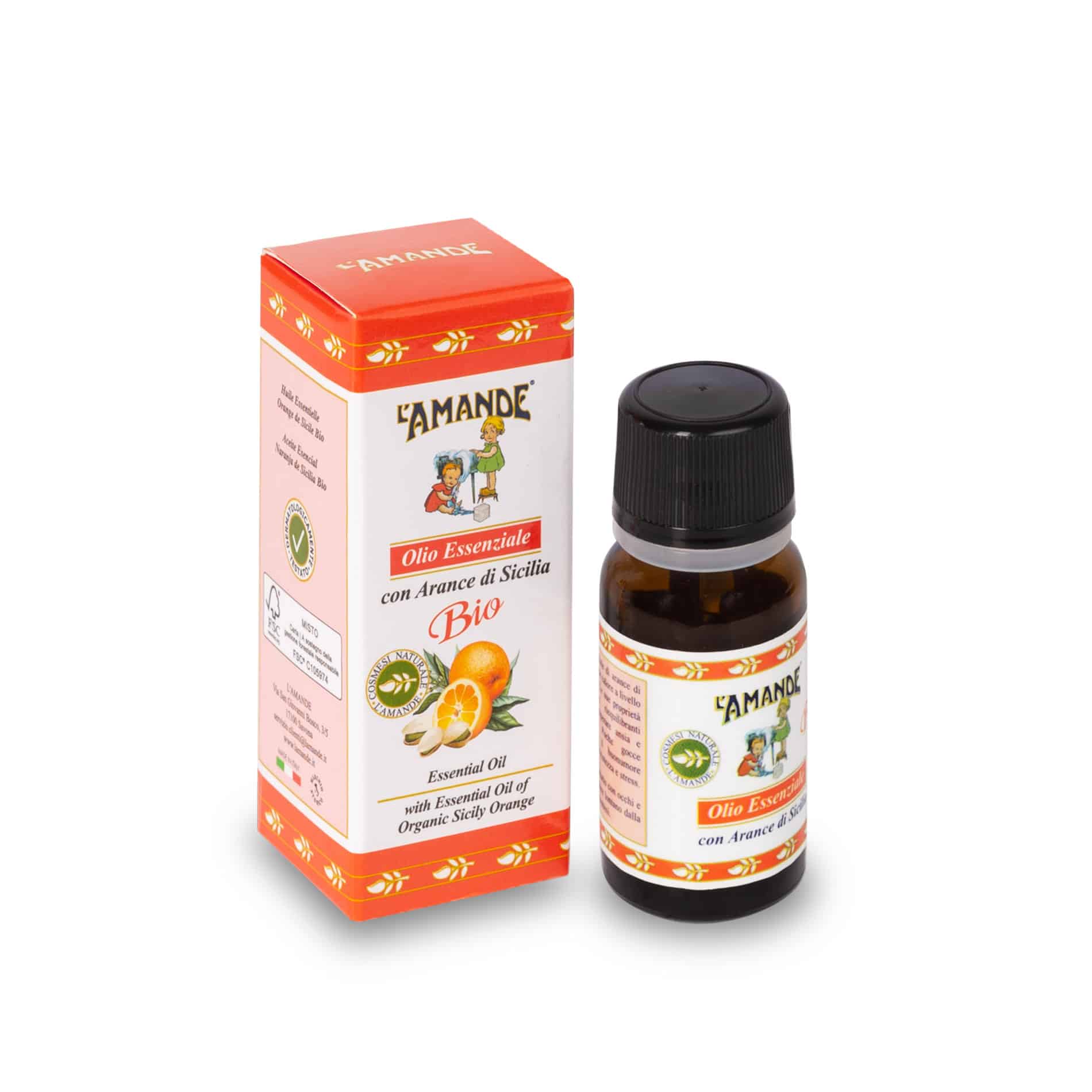 Olio essenziale Arancia rossa e Pistacchio di Sicilia