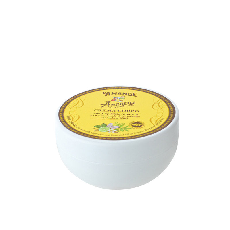 Crema corpo con Liquirizia Amarelli e Olio Essenziale di Bergamotto di Calabria Bio