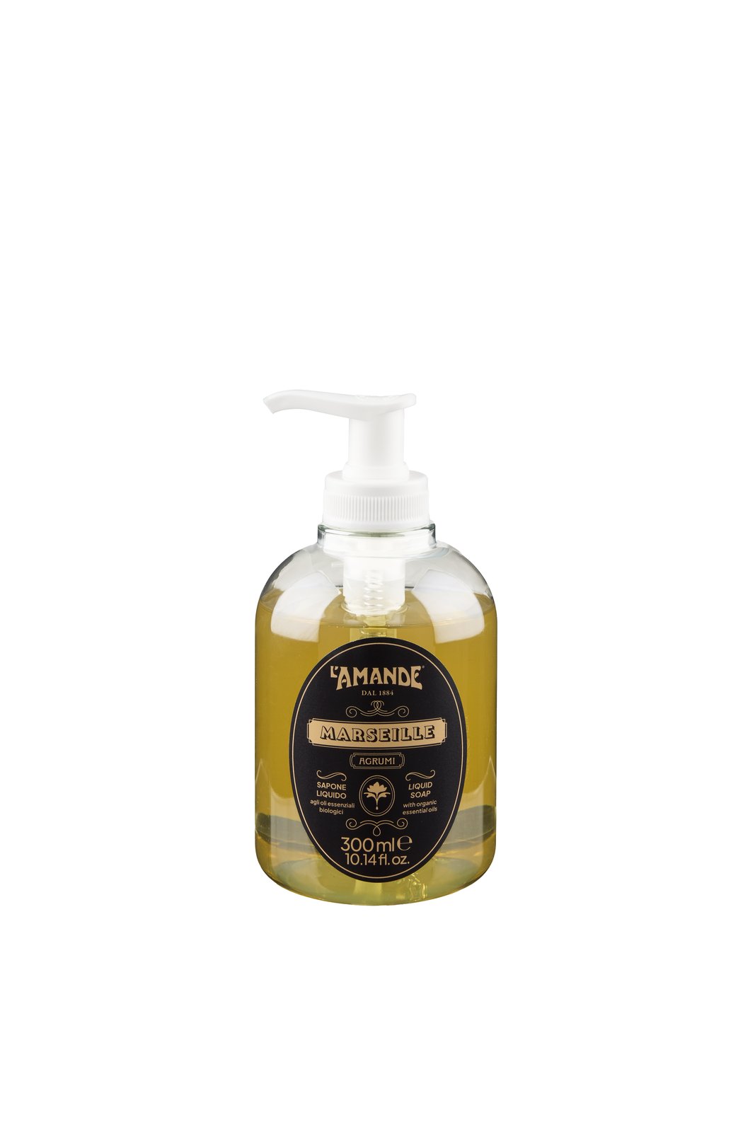 SAPONE LIQUIDO AGLI OLI ESSENZIALI BIOLOGICI