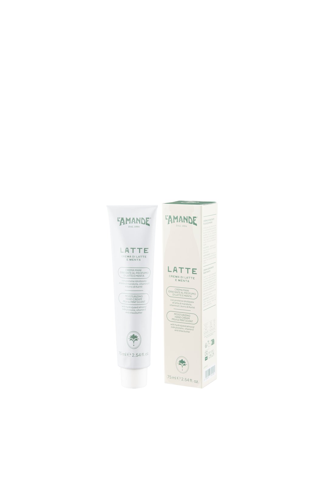 CREMA MANI IDRATANTE AL PROFUMO DI LATTE E MENTA