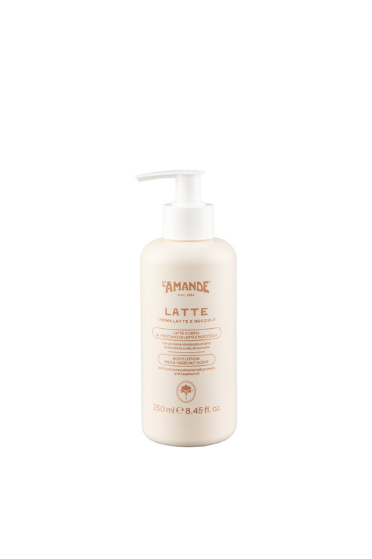 LATTE CORPO AL PROFUMO DI LATTE E NOCCIOLA