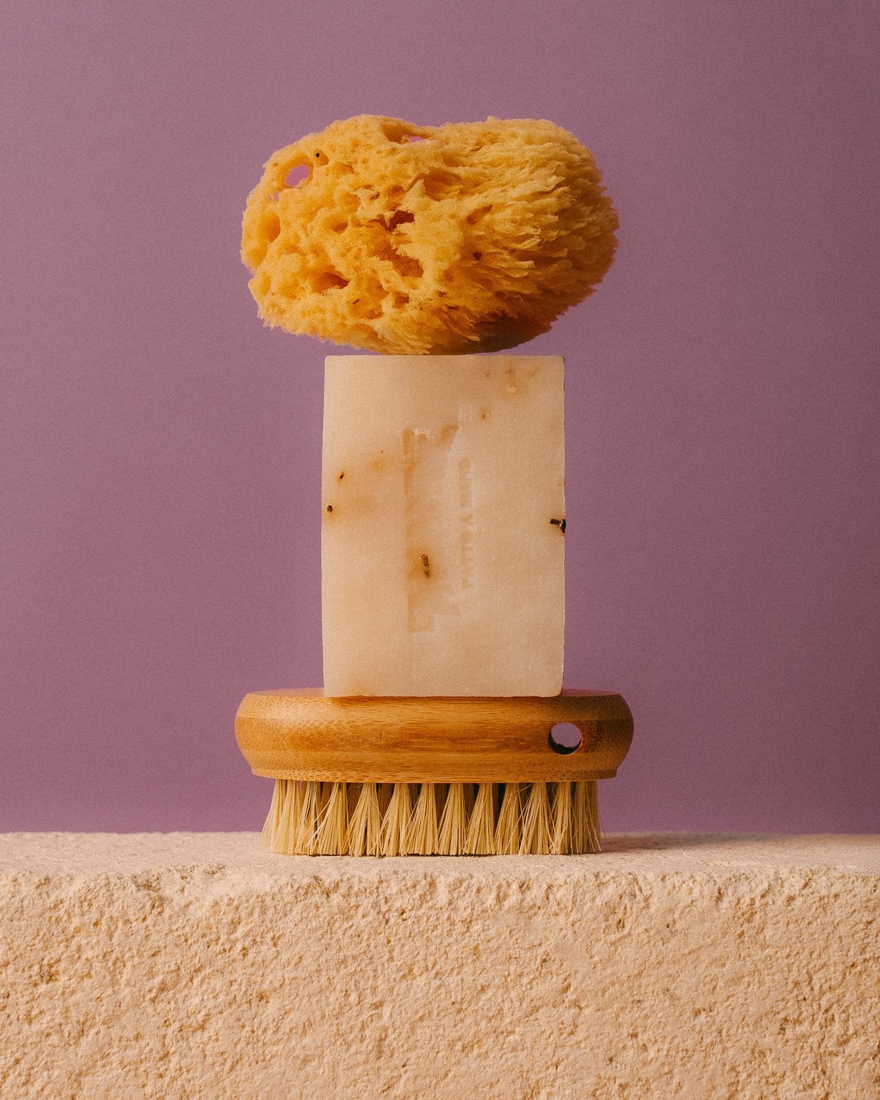 SAPONE NATURALE ARTIGIANALE LAVANDA