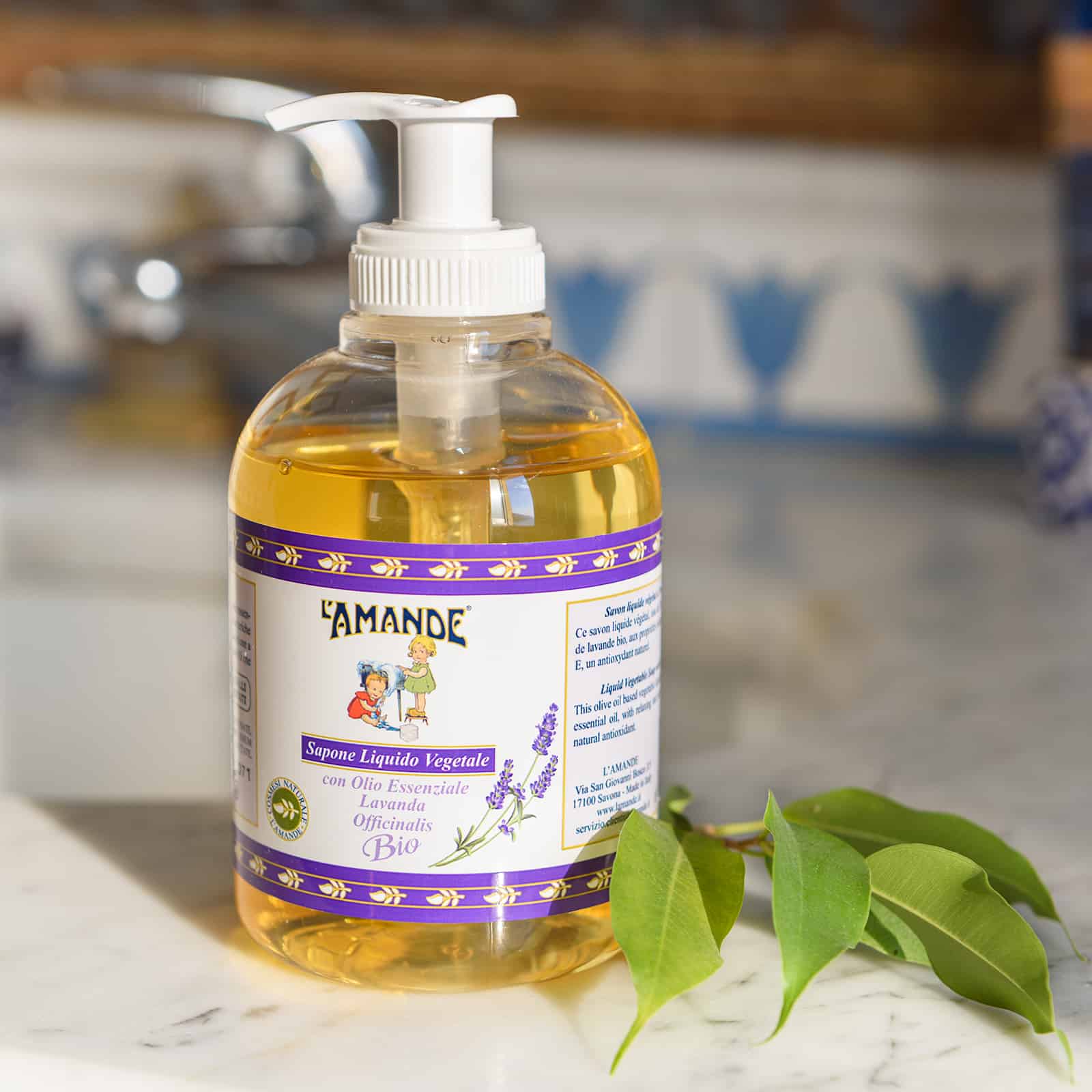 Sapone liquido Lavanda officinalis del Piemonte bio
