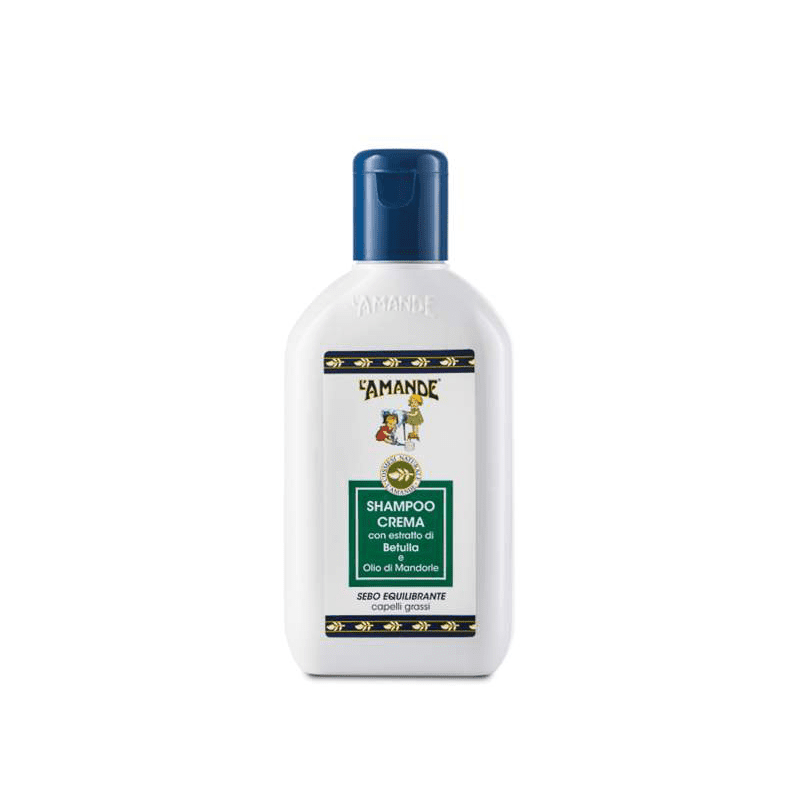 Shampoo crema per capelli grassi alla betulla